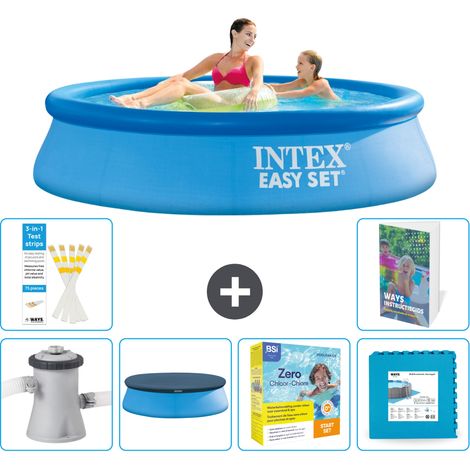 Intex Piscine Easy Set Ronde - 244x61 cm - 7-pièces  S276 (1/5)