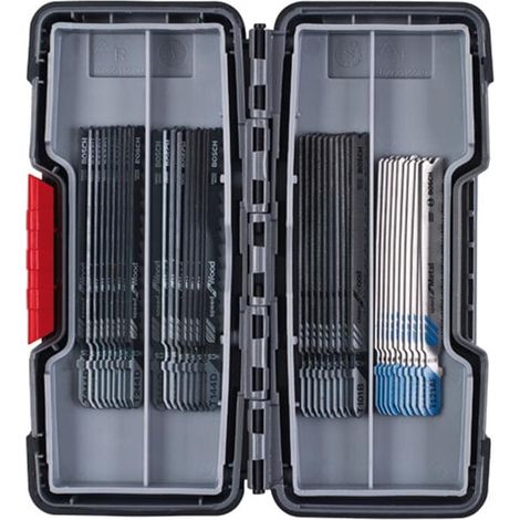 Bosch Stichsägeblatt-Set Wood and Metal, 40-teilig, Einnockenschaft (1/5)