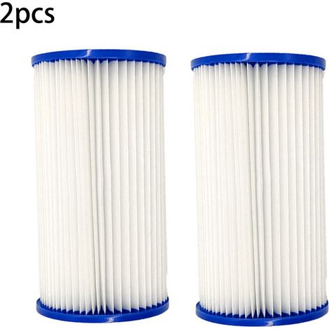 2 cartouches filtrantes de rechange pour piscine Intex Easy Set, type A ou C, lot de 2 pièces