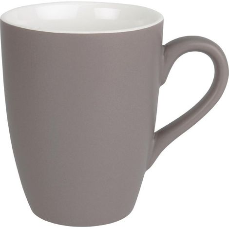 Mug pastel mat en porcelaine gris 320ml - Ref CS041 - Olympia (1/5)