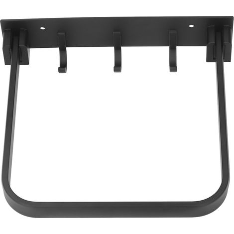 Étendoir à linge multifonctionnel sans perçage pour salle de bain, support pour lavabo bébé, étagère pour étendre le linge (1/5)