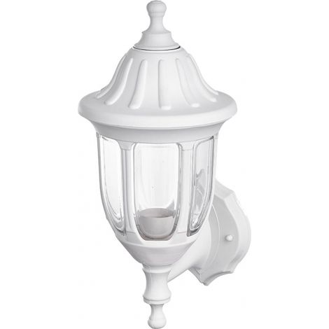 FAB 125961001 Außenwandleuchte Angelica 1xe27 Weiß Ip44 Polycarbonat 36,2x16,6x20,5 Cm (1/3)