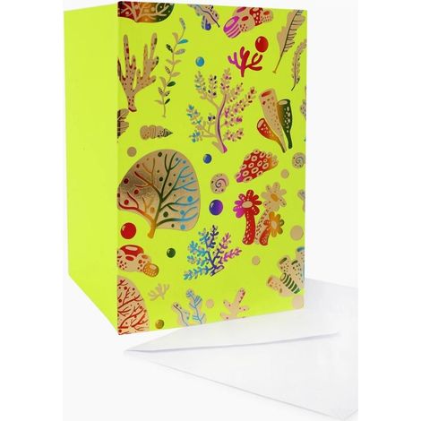 Carta B6 YG-20-109 giallo corallo dorato