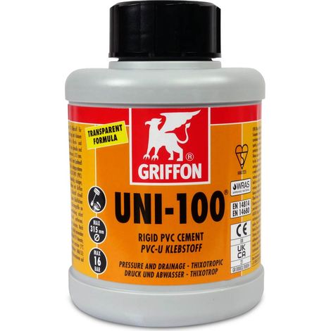Griffon UNI-100 Kleber für PVC-Rohre 500 ml 6111041