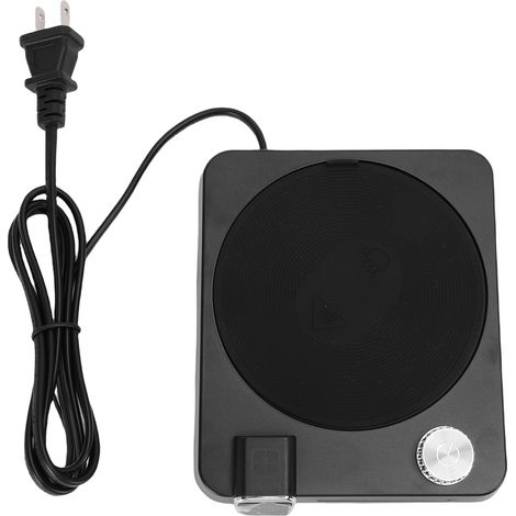 Tapis chauffant électrique pour levain 18 W avec thermostat et minuterie, idéal pour la cuisson maison (noir). (1/5)