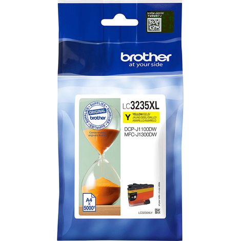 Cartouche Brother LC3235XL jaune haute capacité pour imprimante jet d'encre