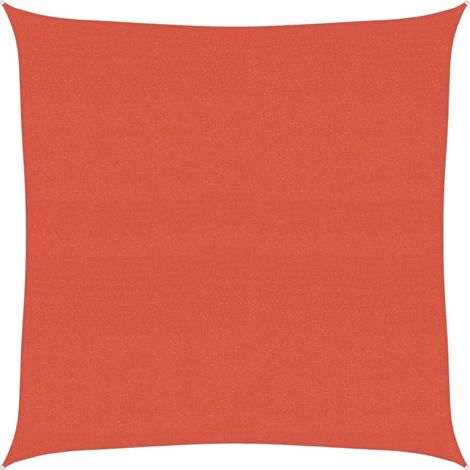Maison Exclusive - Sonnensegel 160 g/m² Terrakottarot 4x4 m HDPE