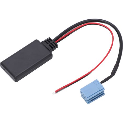 Adaptateur Bluetooth 8 Pin avec câble AUX IN, compatible autoradio Blaupunkt, remplacement plug and play, module récepteur sans fil pour lecteur CD. (1/5)