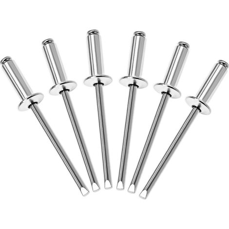 Coffret de Rivets en Aluminium , 4mm x 12mm Rivets Pop , 500 Pièces (1/5)