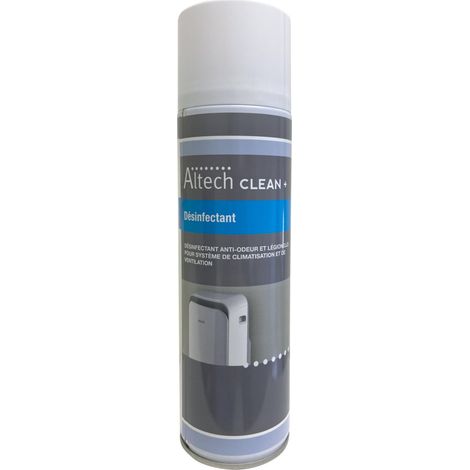 Désinfectant anti-odeur et légionelle pour climatisation 500ml – Action bactéricide, fongicide et virucide – Parfum mentholé – Altech