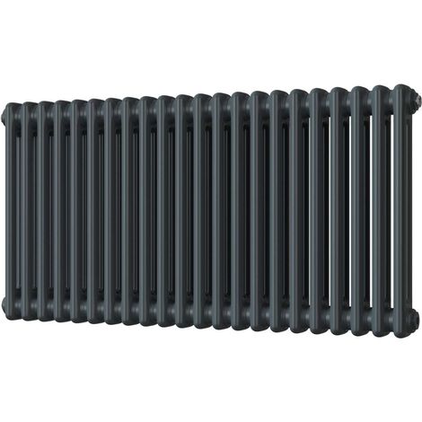 Alpha - Anthracite Column Radiator H500mm x W988mm 2 Column