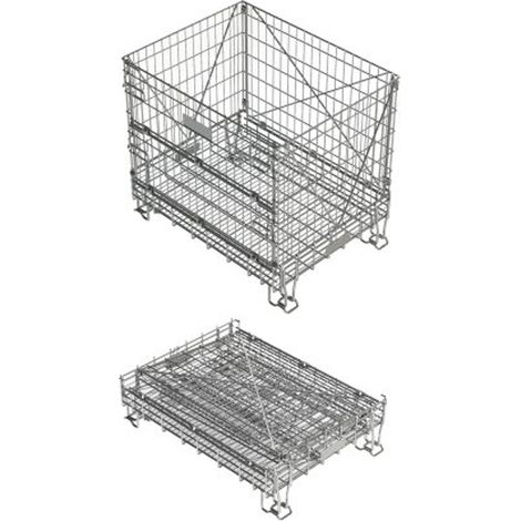 Rack fil grillagé complet 1.20x1.00m