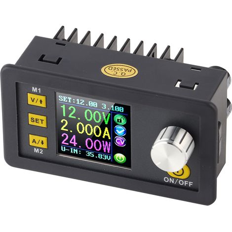 Module d'alimentation abaisseur programmable à tension constante DPS3005 avec écran LCD couleur