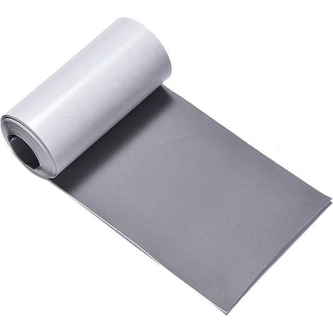 Kit di riparazione per tende, nastro per riparazione teloni, nastro invisibile per riparazioni di tende, tettoie, gazebo, in nylon, resistente ai raggi UV (grigio) (1/5)