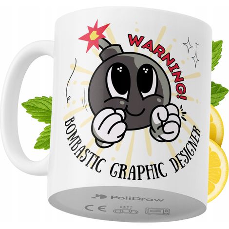 Tazza per grafico, divertente e umoristica, ideale per caffè e tè, con grafica e testo divertenti. Perfetta per compleanni, onomastici e festività. Tazza premium per occasioni speciali, per casa, uffi (1/5)