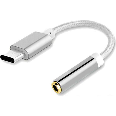 Nouvel adaptateur USB Type-C vers auxiliaire 3,5 mm, câble audio pour casque audio Type-C 3,5 mm (1/4)