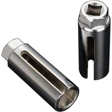 Sensor socket wrench, universal lambda sensor socket wrench, socket wrench for removing car sensors, sensor socket wrench tool, mechanic's tool, FLITI (1/4)