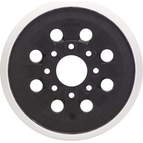 Platorello per levigatura e lucidatura compatibile con levigatrice a 8 fori con sistema in velcro