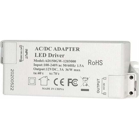 LED Transformateur 48W Driver 12V,LED Transformateur 48W Driver 12V,Transformateur pour luminaire (1/4)