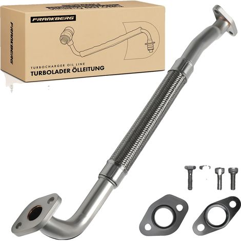 Turbocompresor, metal de alta calidad, tamaño estándar, compatible con Audi A4 Avant, alta capacidad de sobrealimentación, incluye componentes de sellado. (1/5)