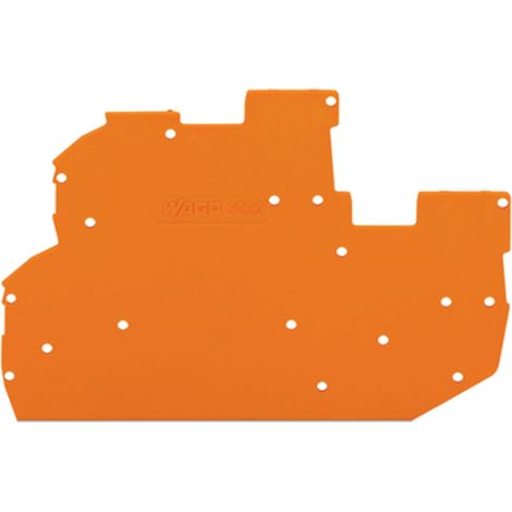 Klemmleiste Wago 2022-2292 1 mm dick orange 100 Stück