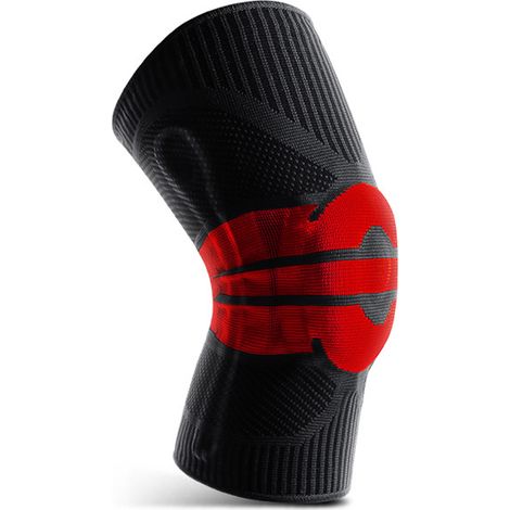 Genouillère De Compression - Support Rotulien Gel Et Stabilisateurs Latéraux - Pour Sport Et Récupération - Taille M (1/2)