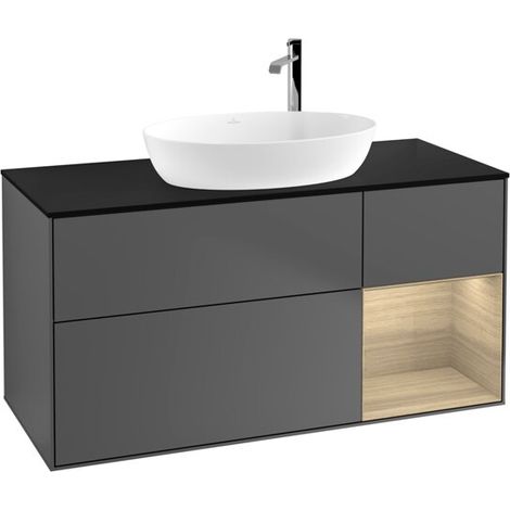 Villeroy & Boch G952PCGK Meuble sous-lavabo Finion G95 (1/2)