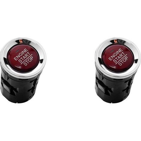 Deux boutons de démarrage/arrêt moteur/interrupteurs à bouton unique pour les modèles HR-V 1.8L 2016, 2017 et 2018, références : 35881-T4N-H02, 35881-T4N-702