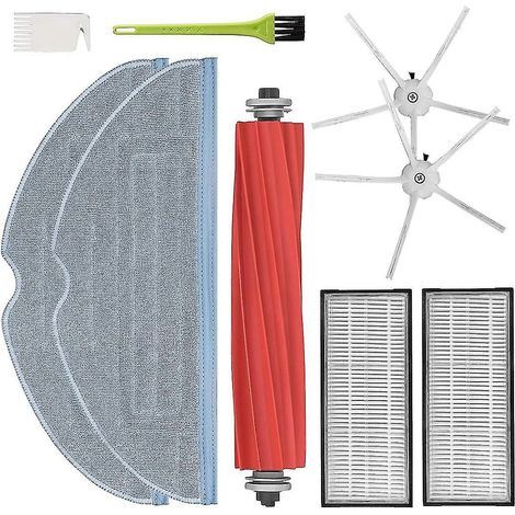 Für Roborock S7 Wischtuch, waschbarer HEPA-Filter, Seitenbürste, Hauptbürste (1/4)