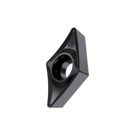 Drehwendeschneidplatte ISO DCGT 11T302E-FF2:TT010 Bohrungs-D. 4,4mm Farbe Grau (1/2)