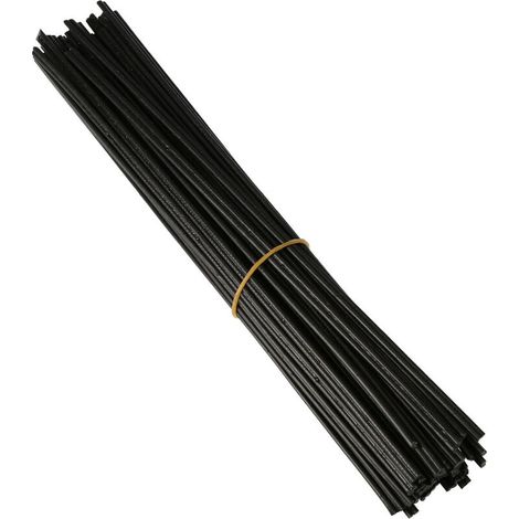 40-piece PP plastic welding rods for plastic welding guns/hot air guns, 250mm, black, K17576B (1/5)