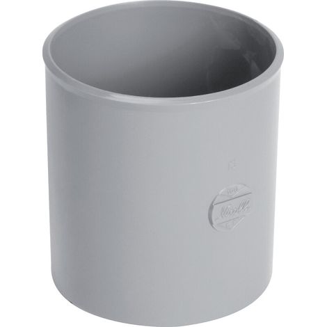 Nicoll – Coulisse femelle-femelle PVC gris – Ø 40 mm – H. 57 mm – Manchon à coller pour réseaux évacuation EU-EV-EP (1/4)