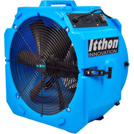 Ventilador Industrial de Suelo 36 cm 350 W  2 Velocidades  Ventilador de Alta Potencia para Taller, Garaje y Locales (1/5)