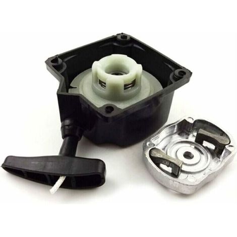 Avviatore semiautomatico/a strappo con campana di trasmissione - Per decespugliatore, trivella o macchina 5 in 1 - Multifunzionale e robusto.