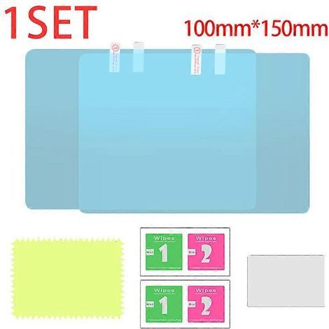 Film de protection imperméable et étanche pour rétroviseur, anti-buée, transparent, anti-poussière, souple et résistant à la poussière. Accessoires auto.