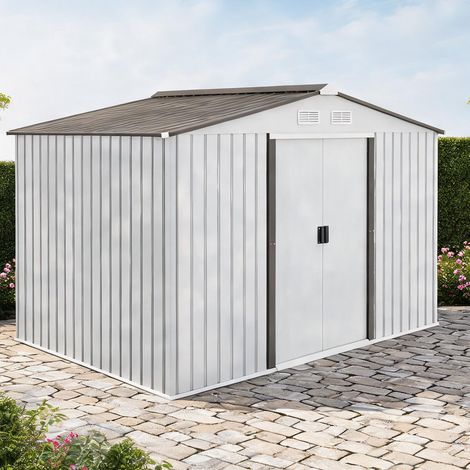 Abri de jardin argento en PP 277 x 195 x 192 cm (1/5)