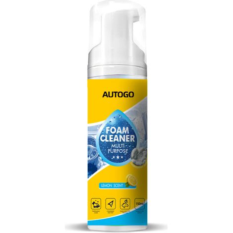 Nettoyant mousse pour intérieur de voiture, sièges en cuir, ciel de toit, canapé, détachant et nettoyant pour chaussures blanches (kit nettoyant cuisine 150 ml) (1/4)