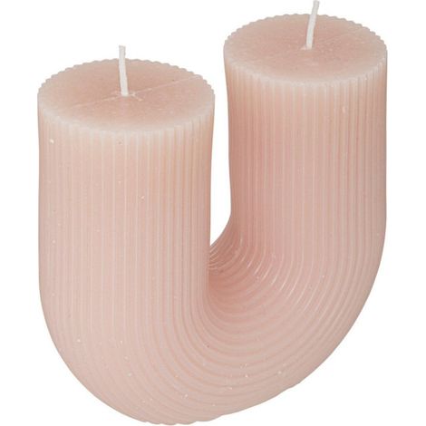 Bougie Design "Demi" 400g Rose (1/2)