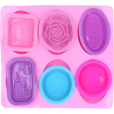 Moule à Gâteau 7 Pièces en Silicone Alimentaire Portable Multifonction pour Fêtes et Camping (1/5)
