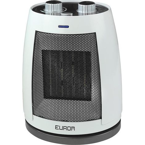 Banyo – Chauffage céramique 1500W oscillant – Thermostat et protection surchauffe – Surface chauffable 60m² – Pour espaces confinés