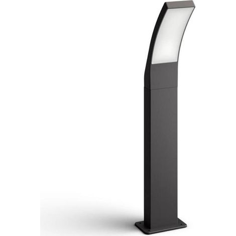 Philips myGarden - LED Sockelleuchte für den Außenbereich, Höhe 60 cm, 4000 K, 12 W, Anthrazit 929003189201 (1/3)