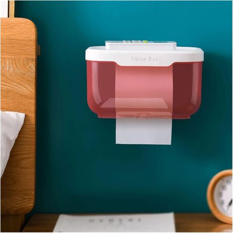 ohne Bohren Toilettenpapierhalter Handyablage