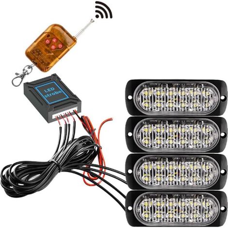 Éclairage de Voiture 12V 24V, Feux Signalisation Secours (1/5)