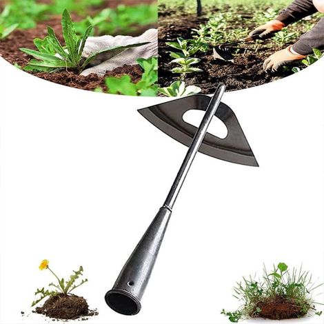Outil de jardinage, houe, désherbage manuel, jardinage, creusement, portable, maison, longue pelle, plantation (1/3)
