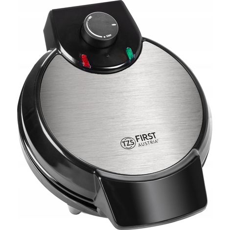 First Austria 5300-1 Waffeleisen Schwarz 700W 5 Herzen