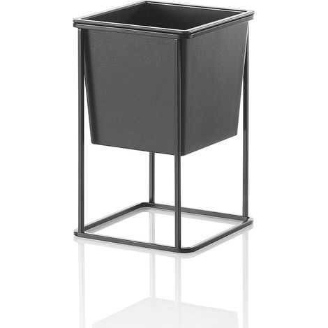 Support pour plante LEAF noir (1/3)