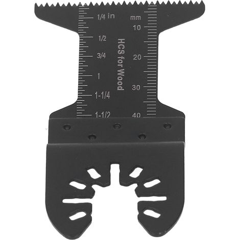 10-teiliges oszillierendes Sägeblatt aus Kohlenstoffstahl, universelles gerades Sägeblatt für Holz und Metall, für präzise Schnitte, Mehrzweckzubehör, kompatibel mit Säbelsägen. (1/5)