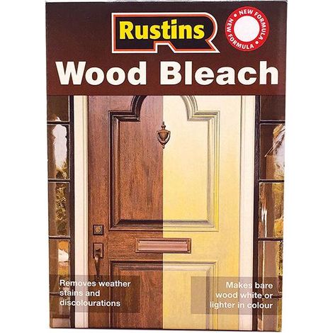 Rustins Wood Bleach Set (A & B Solution 500ml) (1/3)