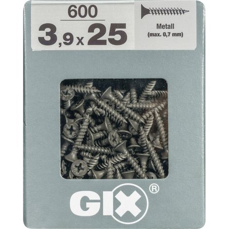 Spax Schnellbauschrauben 3.9 x 25 mm PH 2 Feingewinde - 600 Stk. Holzschrauben (1/4)