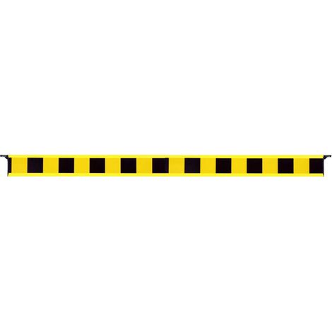 Barrière fixe de 2m rétroréfléchissante Jaune/Noire type K2 - 1320116 (1/4)